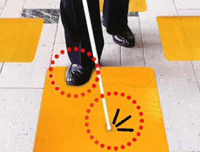 屋内専用歩行誘導ソフトマット『歩導くんPlus』