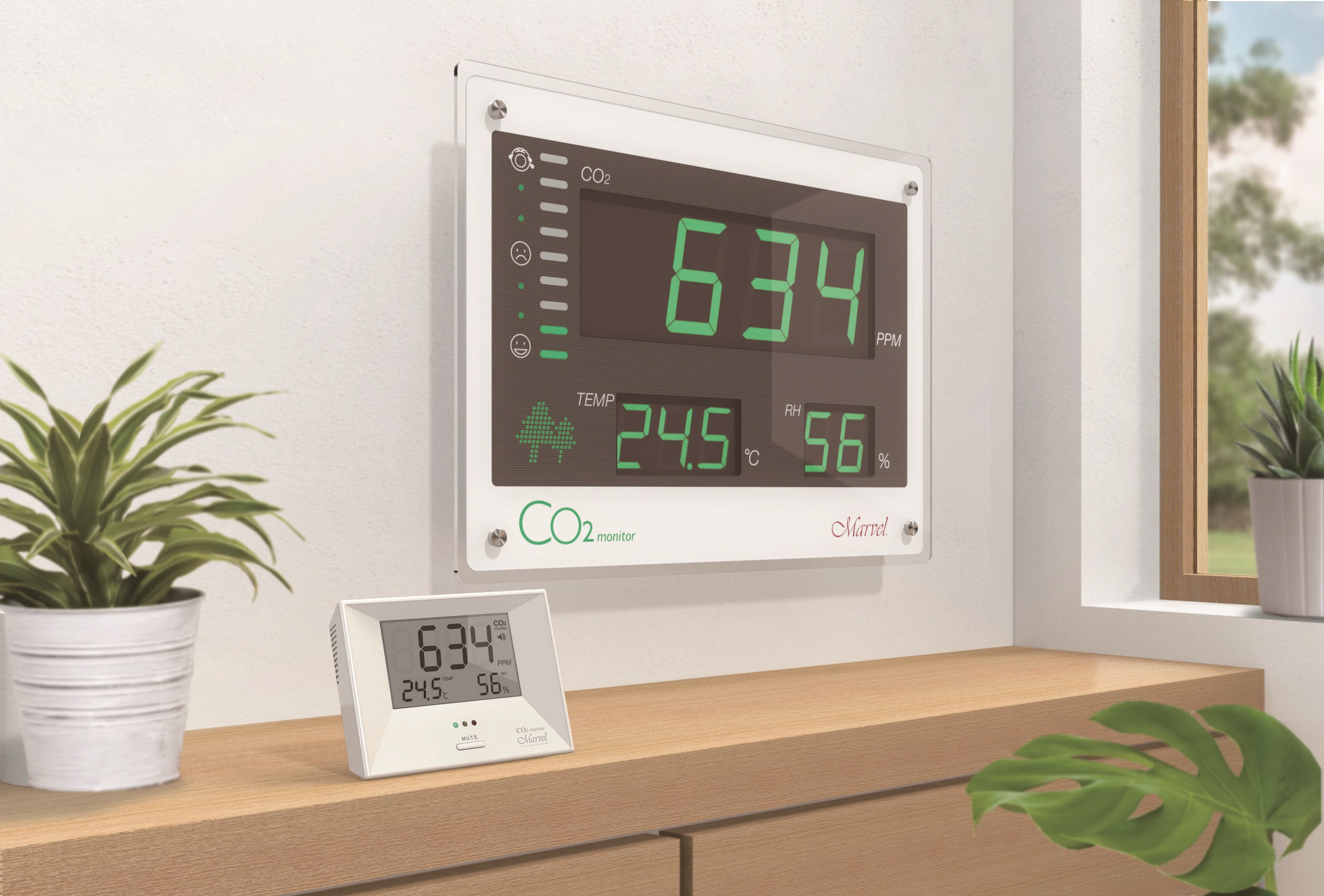 CO2モニター『マーベルシリーズ』