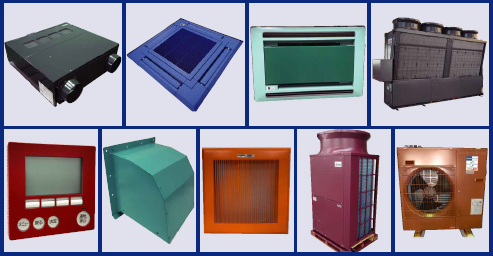 エアコンの指定色塗装