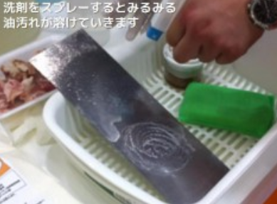 強力油汚れ落とし粉末洗剤(業務用)『ケイクリーン』