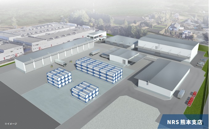 半導体原料等の総合物流サービス拠点・熊本支店