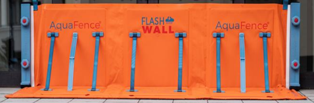 簡易型止水フェンス『FLASH WALL』