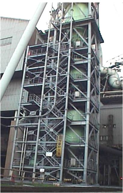 DEC式 PCI設備（高炉への微粉炭吹き込み設備）