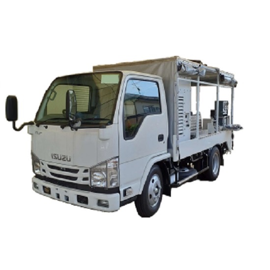 ケーブル敷設用ウインチ車 【実際の工事現場での作業動画公開中】