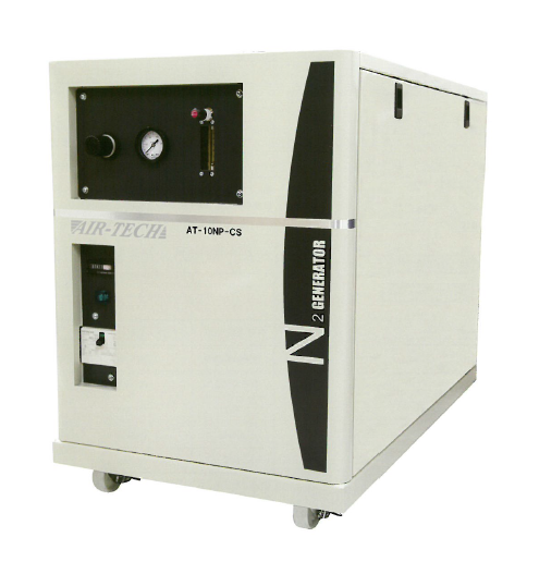 窒素ガス発生装置『AT-10NP-CS』【手軽に窒素ガスを発生】 エアー 