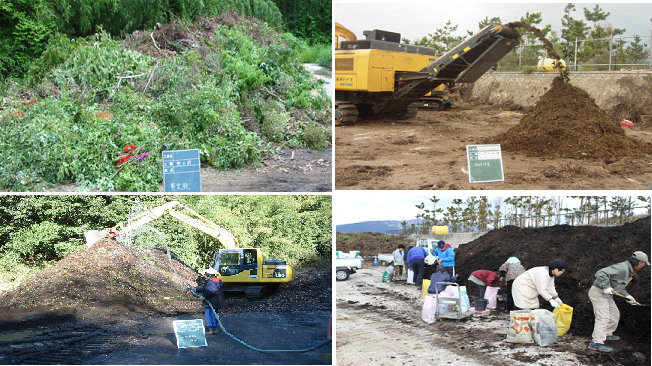 東海バイオからの御提案　『現地で堆肥化プロジェクト』