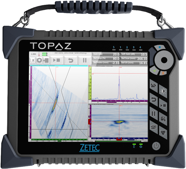 多機能32chフェーズドアレイ超音波探傷装置 『TOPAZ32』 | Eddyfi