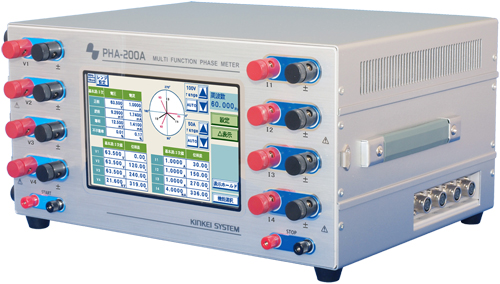 デジタル電圧電流位相差計PHA-200B