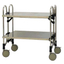 Weight Folding Flat Shelf Stainless Wagon M488HWTSTS-2FF