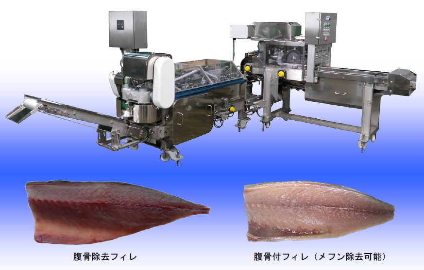 ヘッドカッター連動フィレマシン『TOYO–764』
