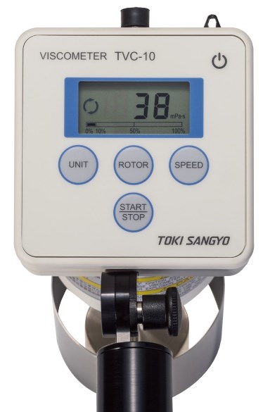 ハンディタイプデジタル粘度計『TVC-10』