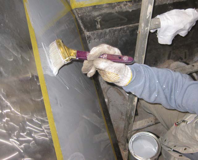 ライニング材「NUKOTE ポリウレアBG」