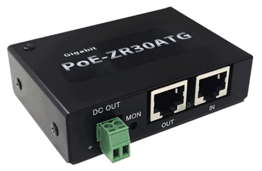 産業用PoEスプリッタ/PoE-ZR30ATG