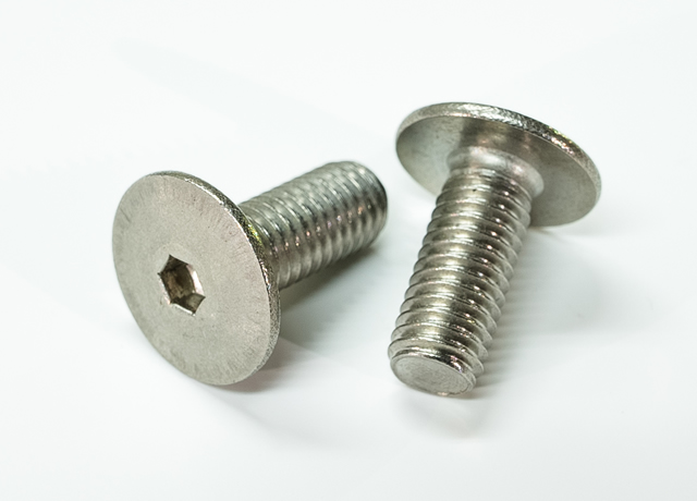 冷間圧造・特殊ねじ事例│SUS XM-7製建築用極抵丸頭ボルト