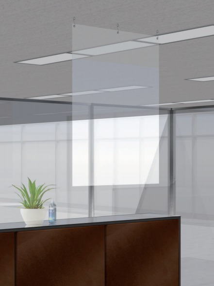 飛沫防止カーテン