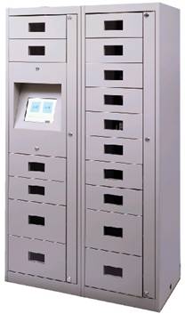 ノートパソコンキャビネット