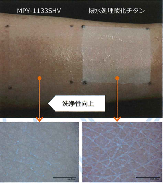 温度応答性顔料級酸化チタン『MPY-1133SHV』