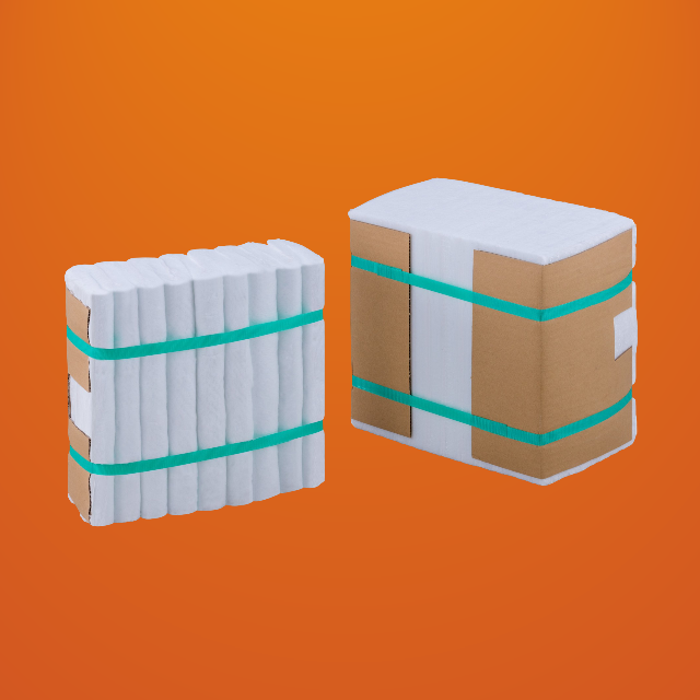 優れた耐熱性と高い繊維強度 ファイバーマックス ブロック