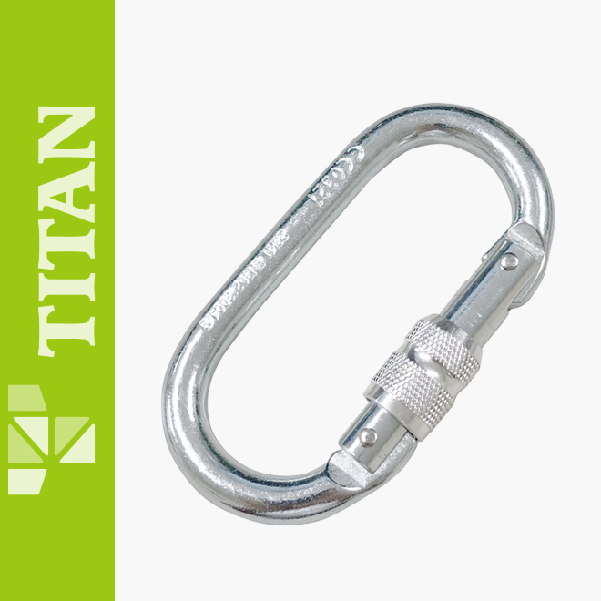 TITAN」カラビナ |「OYK」墜落制止用器具の規格適合 サンコー