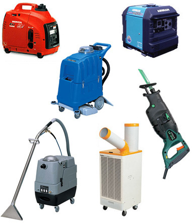 建設機械/工具・ビルメン機器　レンタルサービス