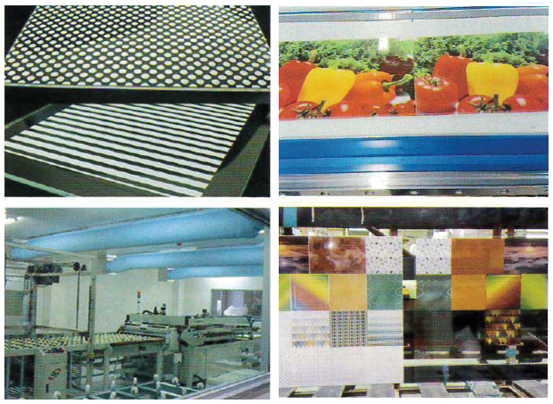 スクリーン印刷ガラス／オンデマンド印刷ガラス