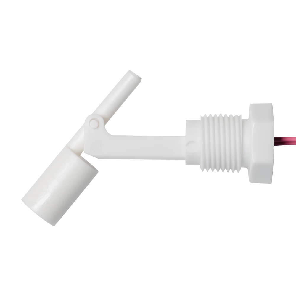 PP製フロート式レベルセンサ(水・薬品向け 横取付形)