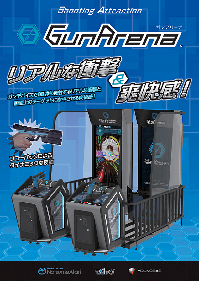 ガンシューティングアクションゲーム