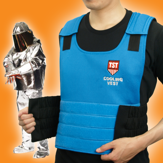 体温上昇防止服 CoolVest（クールベスト） | 日本ブロアー - Powered