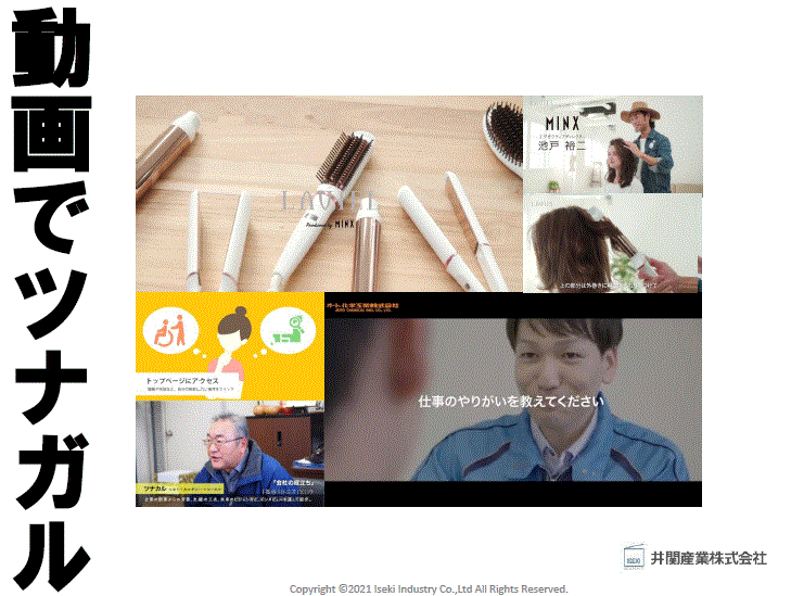 動画制作サービス『動画でツナガル』