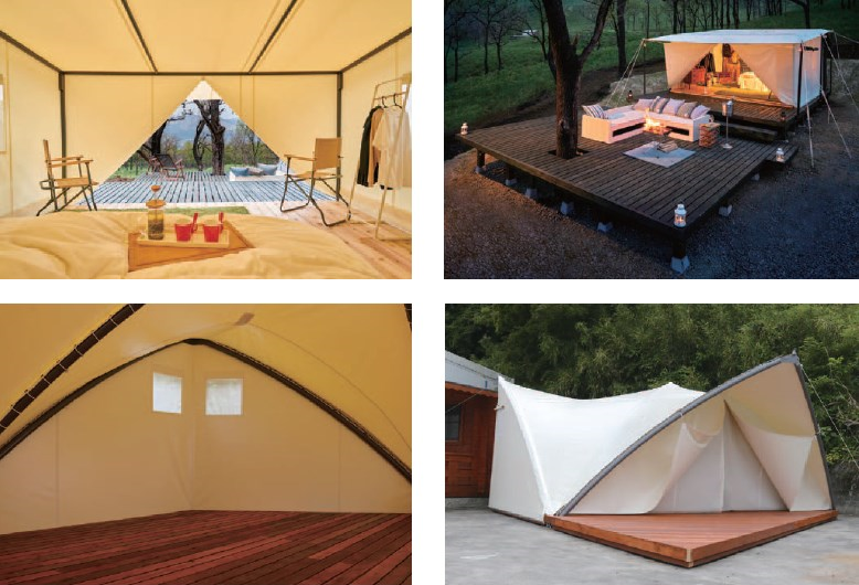テントハウス『グランピング』