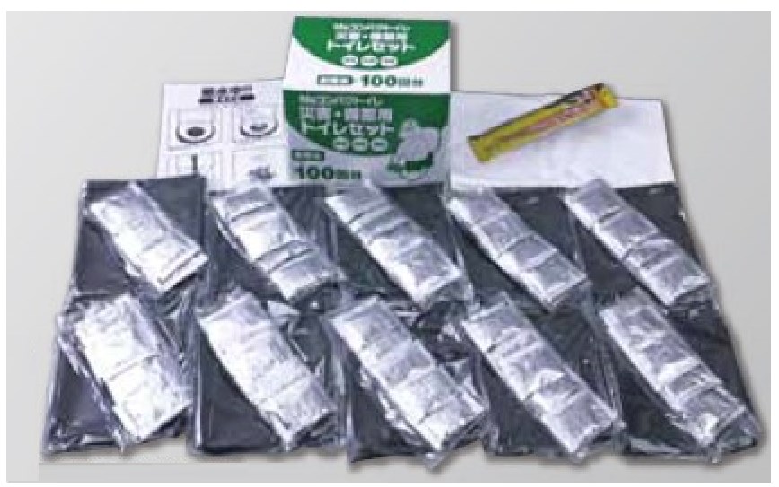 Mzコンパクトイレ 災害・備蓄用トイレセット(100回分)』 香彩堂