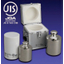 Standard weight cylinder with JIS mark