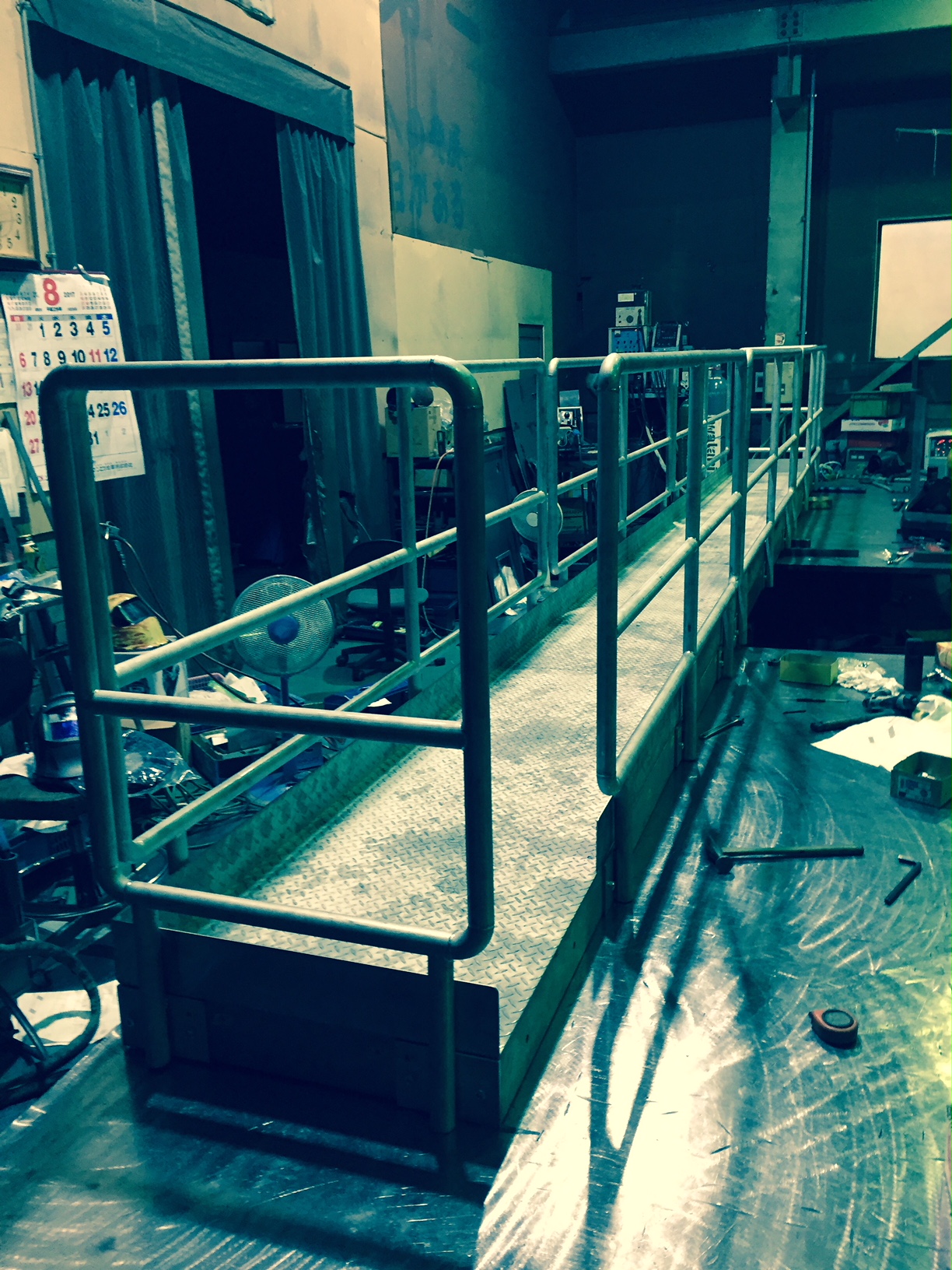 【製缶板金　加工事例】タラップ