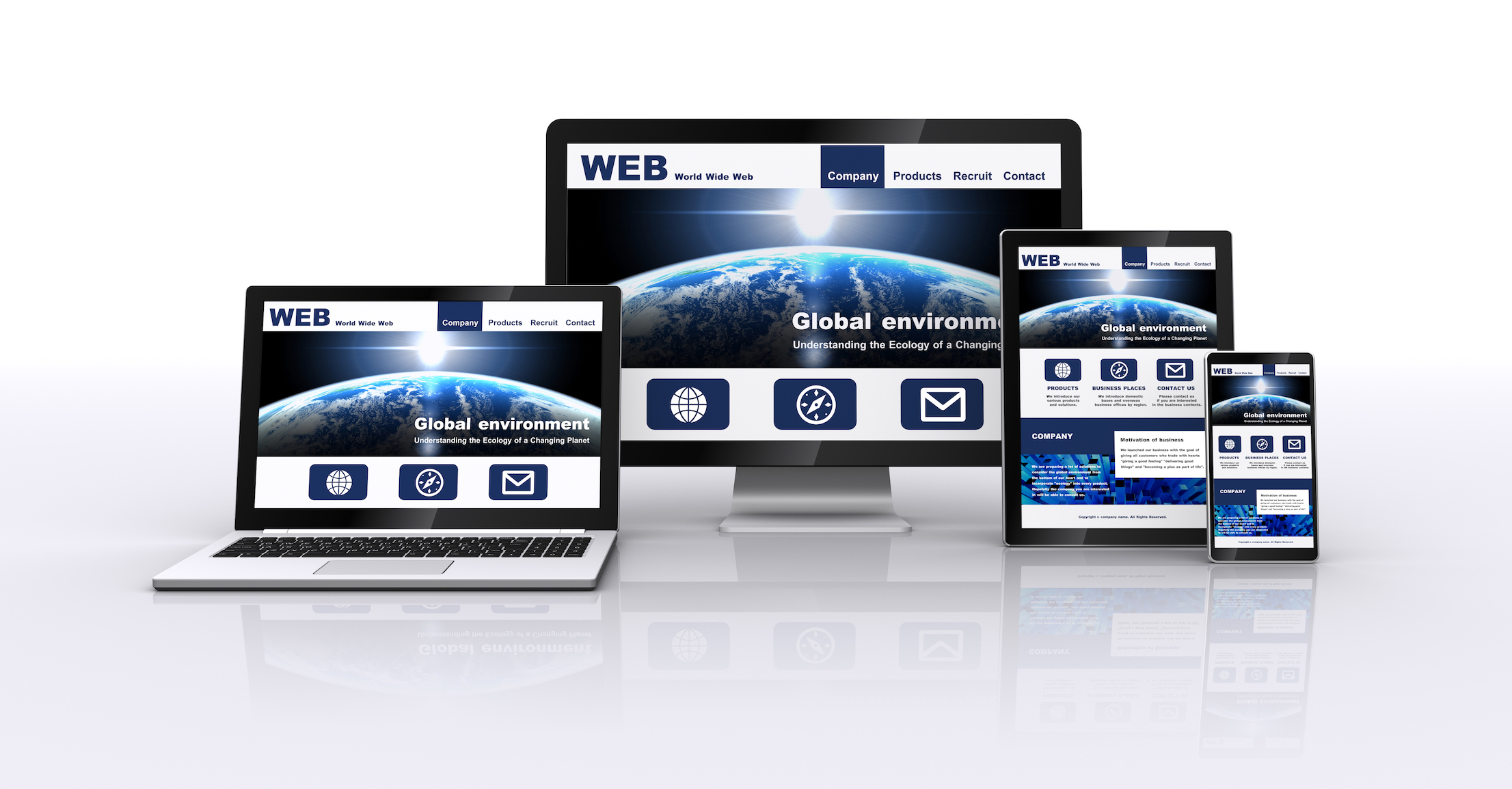 レスポンシブデザイン