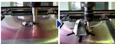 板金成形方法『ダイレスフォーミング』