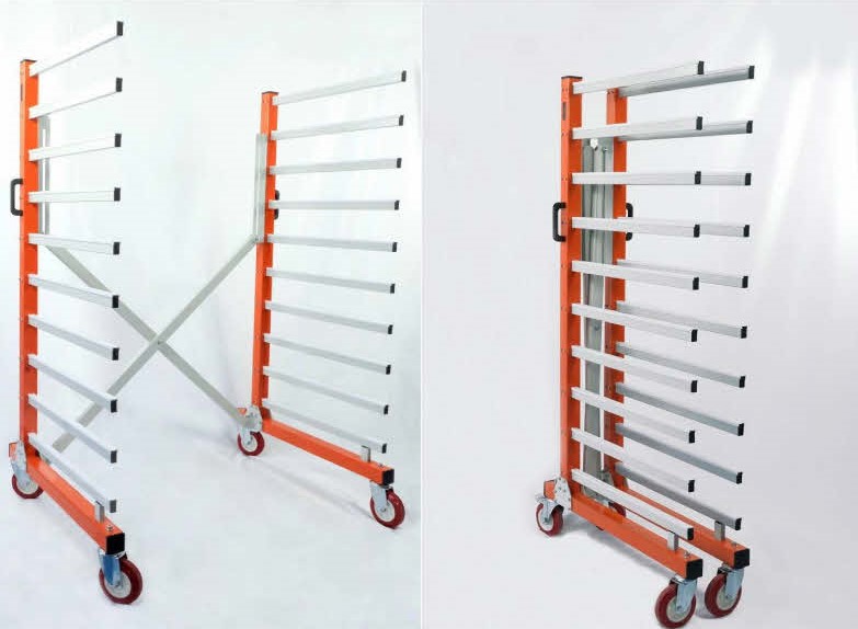 塗装と加工用途に適したラック