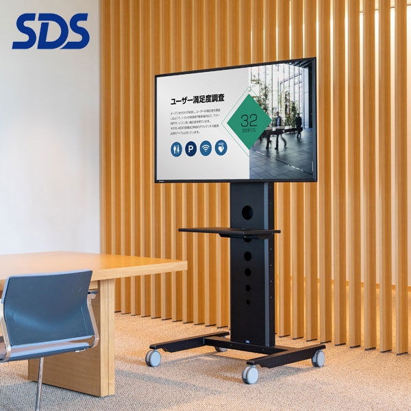 日本製の大画面液晶テレビ用ディスプレイスタンド