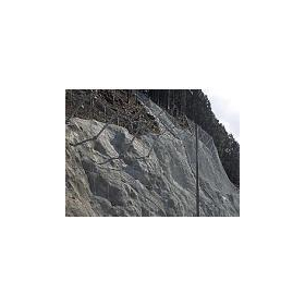 Rockfall protection net pocket-type lock net