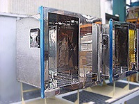 板金加工　業務用　オーブン庫 鏡面仕様