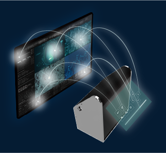 【医療・製造現場向け】非接触操作可能！空中映像コントローラ
