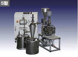 乾式気流微粉砕機　サイクロンミル