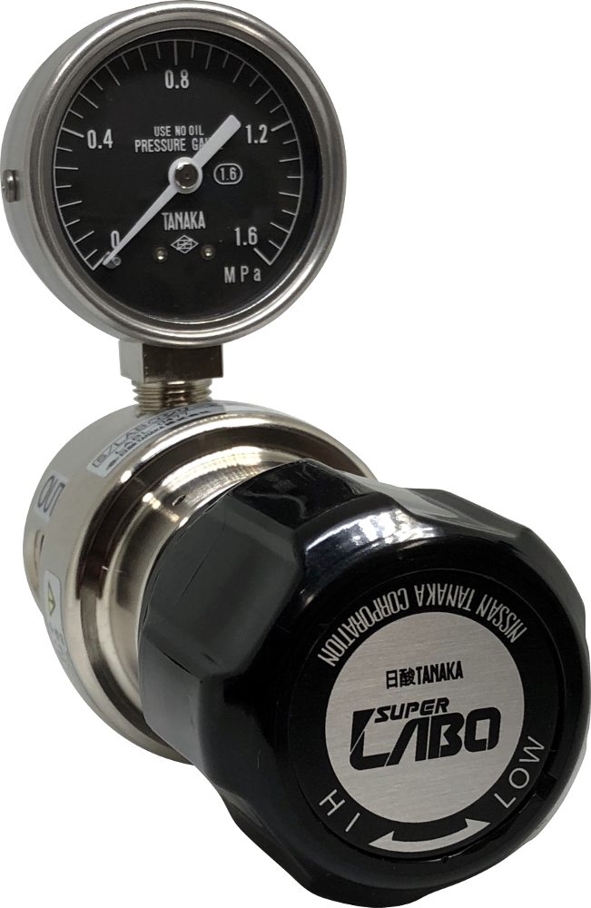 分析用ガス圧力調整器『S-LABOII LABLシリーズ』