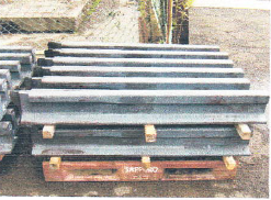 鉄道部品関連製品　分岐　70S・80S・100K　レール鍛造