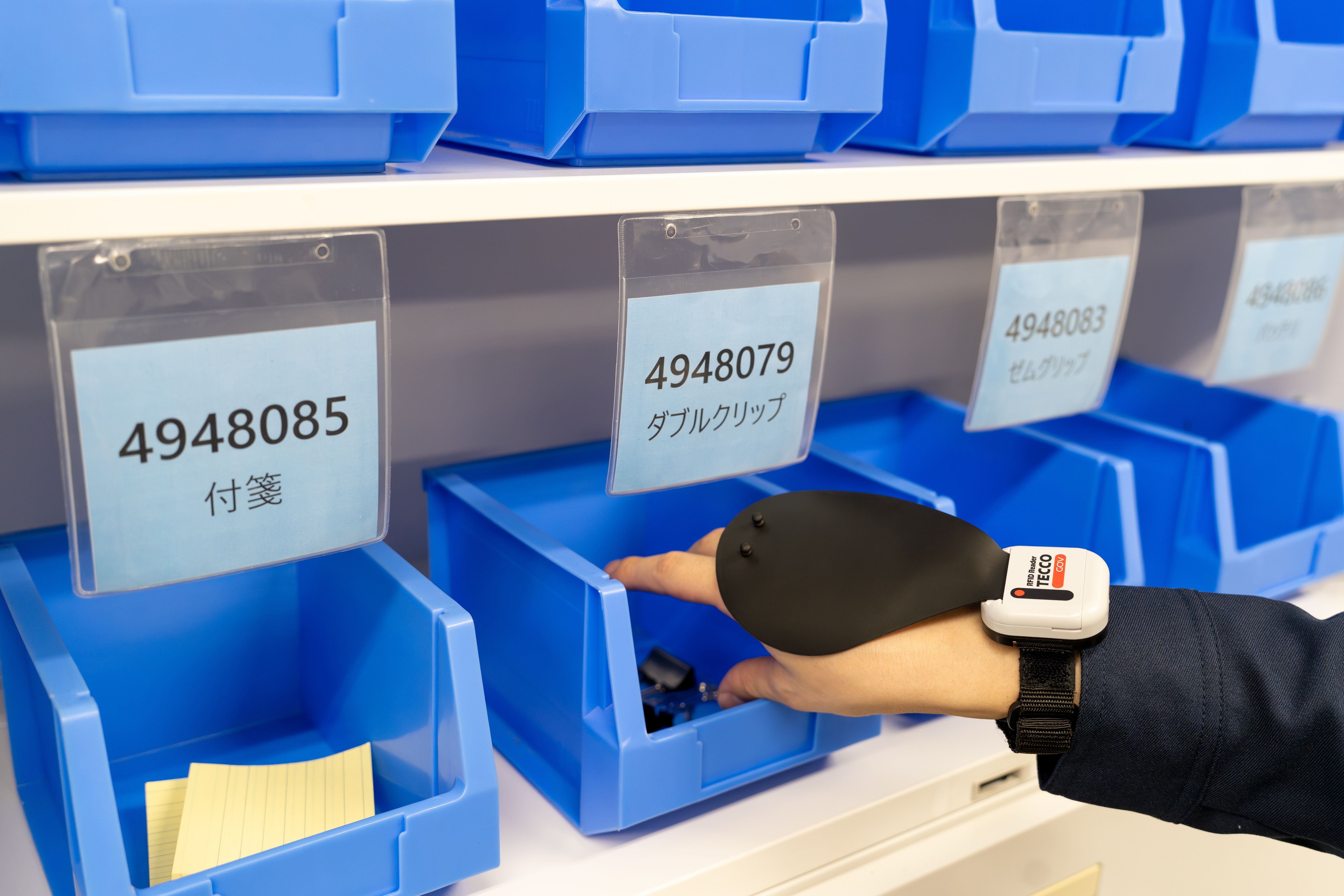 ウェアラブルRFIDリーダ『TECCO』