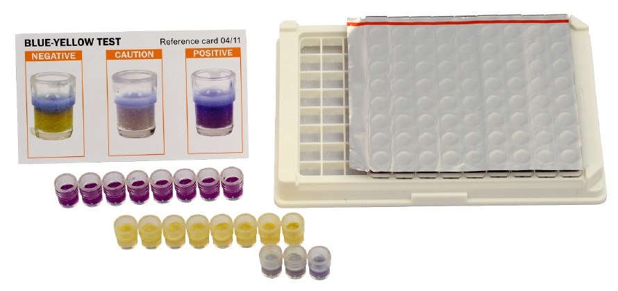 残留抗生物質検出キット『ブルーイエローII』