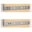 Medical console, horizontal type, wall-mounted external type.