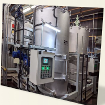 廃タイヤ・廃プラ　残渣0％リサイクル・油化精製システム