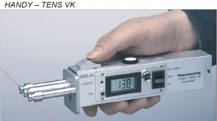 ハンディ張力計『HandyTens VK』【テンソメトリック社】 東邦