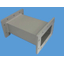 Various types of waveguides for 2.45GHz microwaves