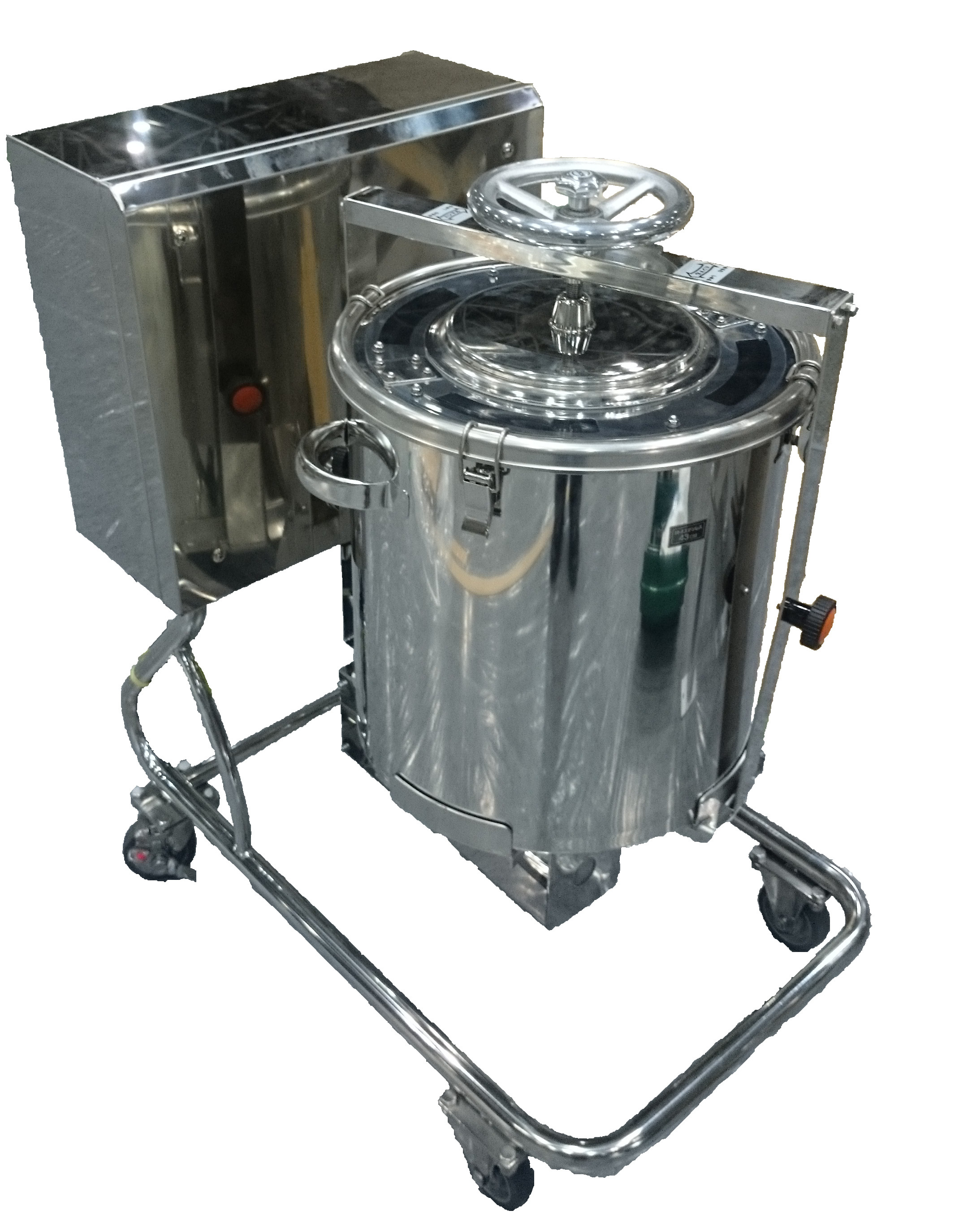 容器回転型混合器